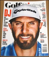 June 2019 Golf Digest Dustin Johnson Tiger Woods Jack Nicklaus Pebble Beach
