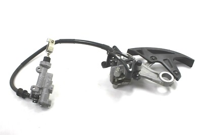2018 Honda CRF250R Nissin Rear Brake Master with Caliper OEM 43150-MKE-A01