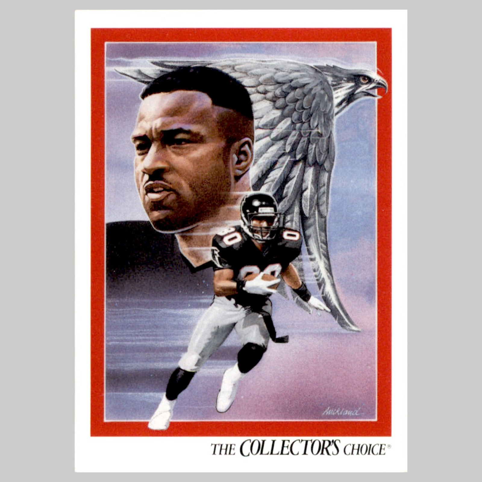 Andre Rison #86 1992 Upper Deck Atlanta Falcons Football Card NFL NM