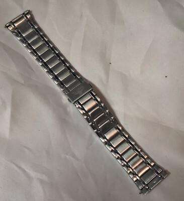 New Elysee Stainless Steel Watch Band 23mm Lug Double Folding Clasp RRP:65 