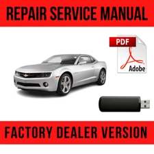 Chevrolet Camaro 2010-2015 Factory Repair Manual USB chevy