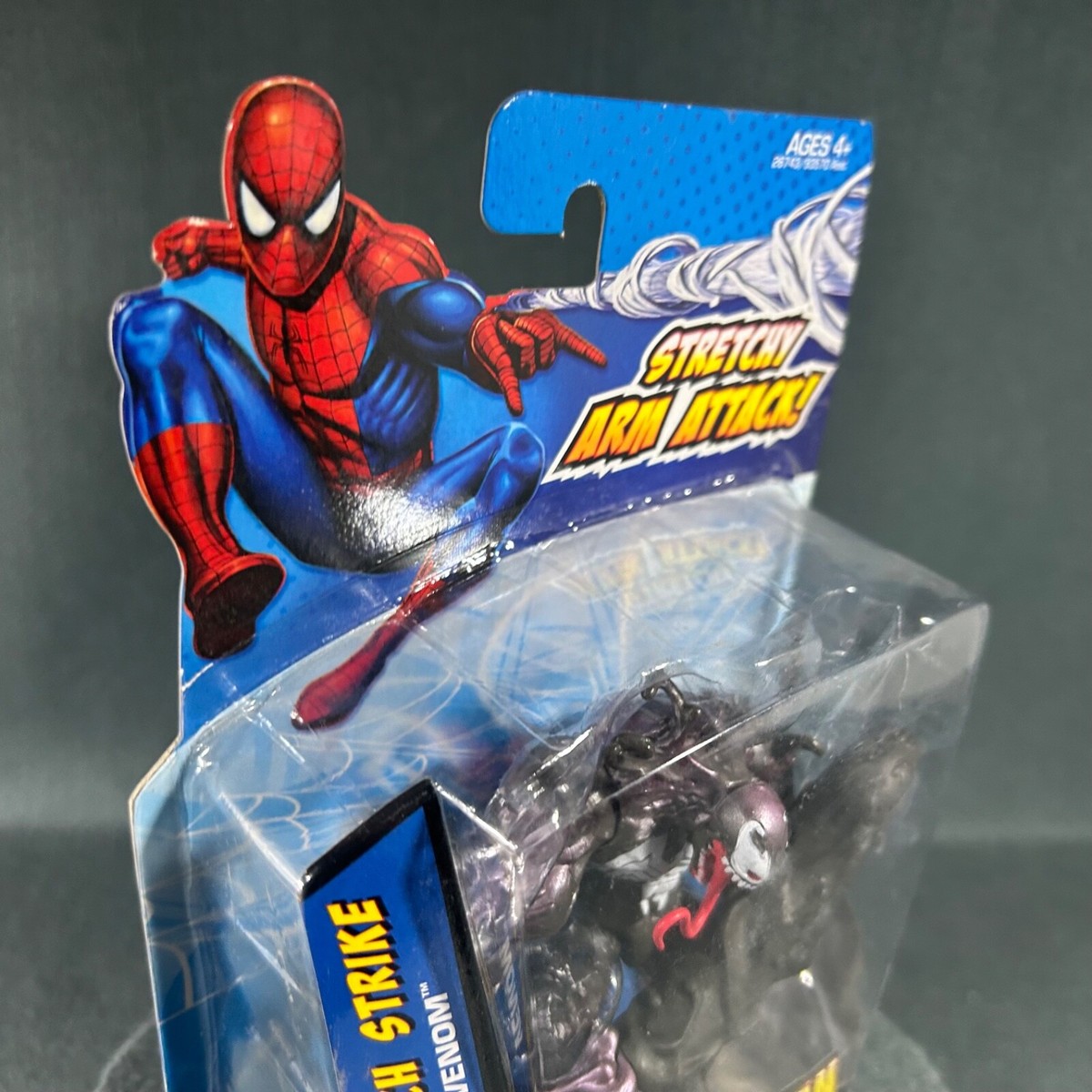 Marvel Spider-Man Stretch Strike Stretchy Arm Attack Venom Figure