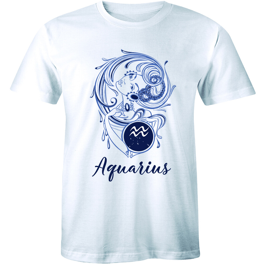Aquarius Shirt - Zodiac Horoscope Astrological Sign Men's T Aquarius Shirt - Zodiac Horoscope Astrological Sign Men's T