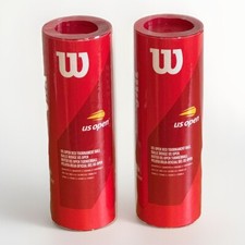 Wilson US Open Red Tournament Ball - 2 Cans, 6 Balls