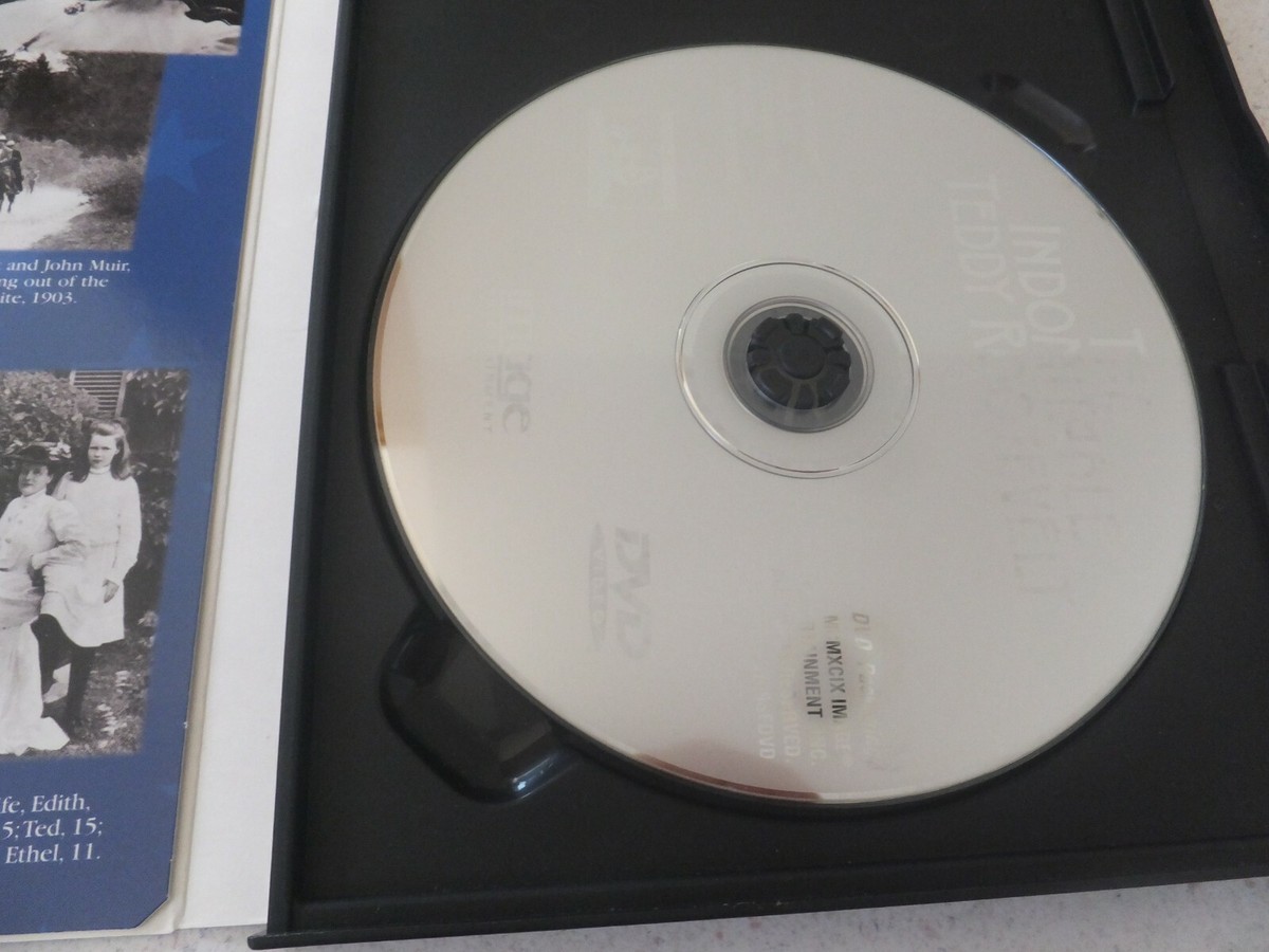 The Indomitable Teddy Roosevelt (DVD) - Region 1, Mint Condition