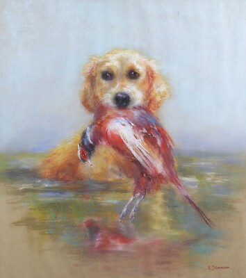 Catherine Dammeron (1976) Griffon au Faisant Hunter Dog of Hunting Alsace