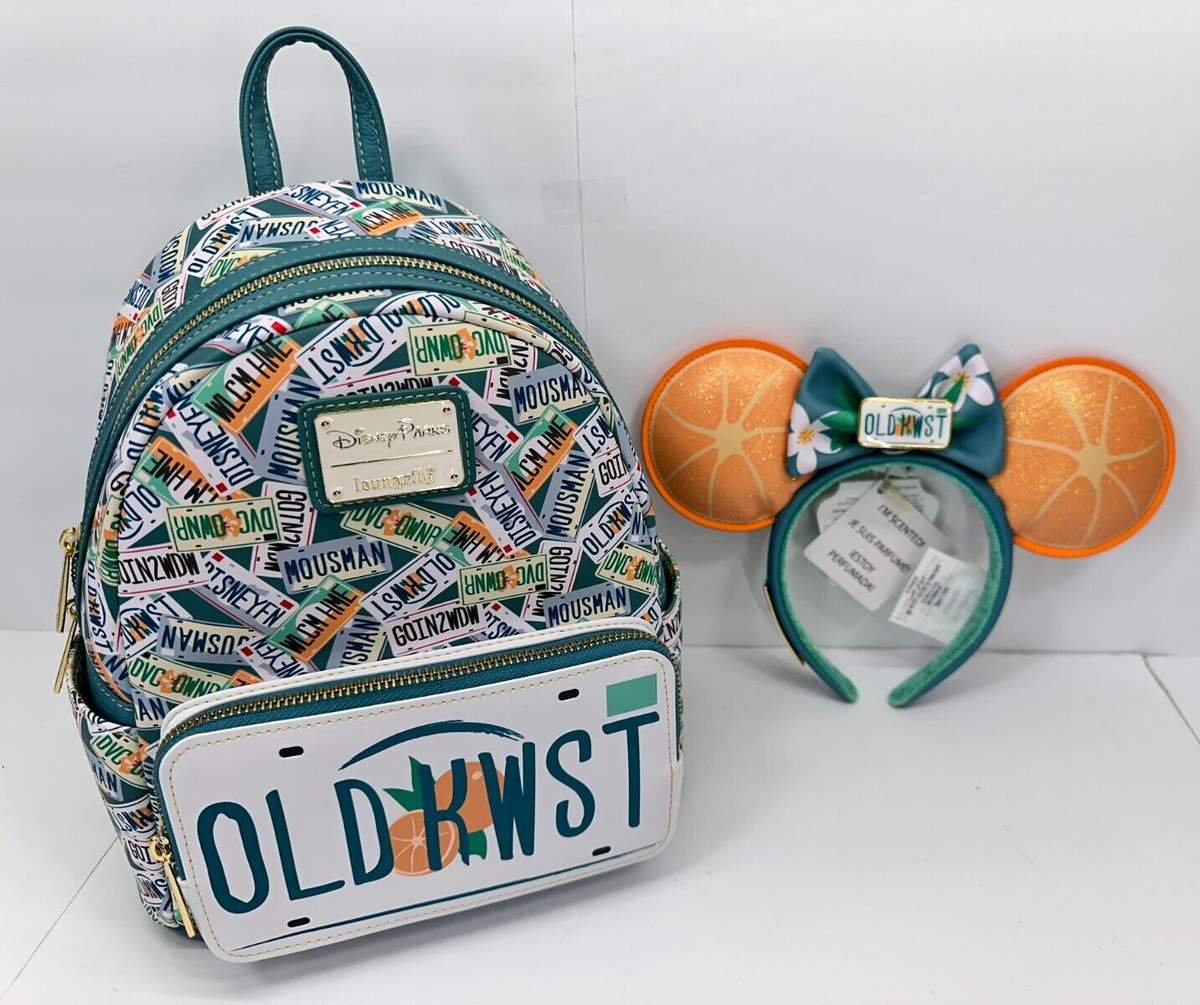 WDW Old Key West DVC Resort Loungefly Backpack & Ears - NEW bj1741434.jpg main image 2