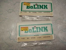 Vintage Bolink RC Car Parts 2 Sets of #7401 Star Lock Washers #2