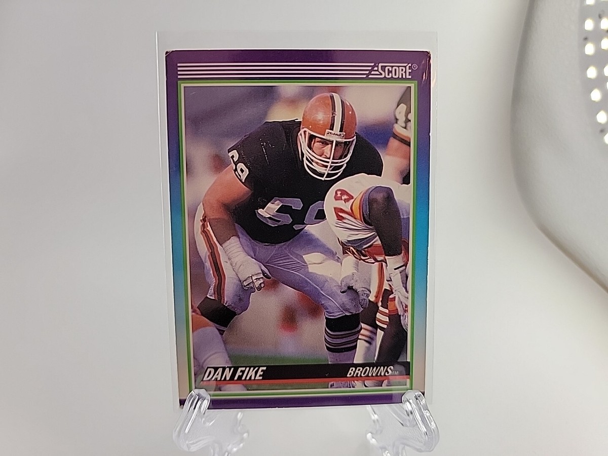 1990 Score - #543 Dan Fike (RC) Cleveland Browns Football Card | eBay