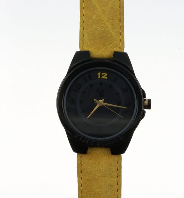 Vintage Watch TIME FORCE Italian Design Black
