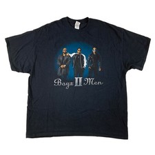 Boyz II Men 2017 Total Package Tour Concert Shirt 2XL Double Sided