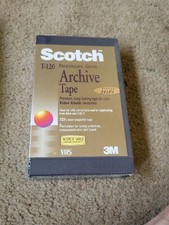 Scotch Gold T-120 3M Professional Grade Archive VHS Stereo HiFi Blank Tape NEW