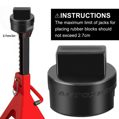 Jacking Jack Pad Lift Rubber Adaptor FOR Mercedes A B C M R S Class GLS GLC SLK - Foto 6 di 9