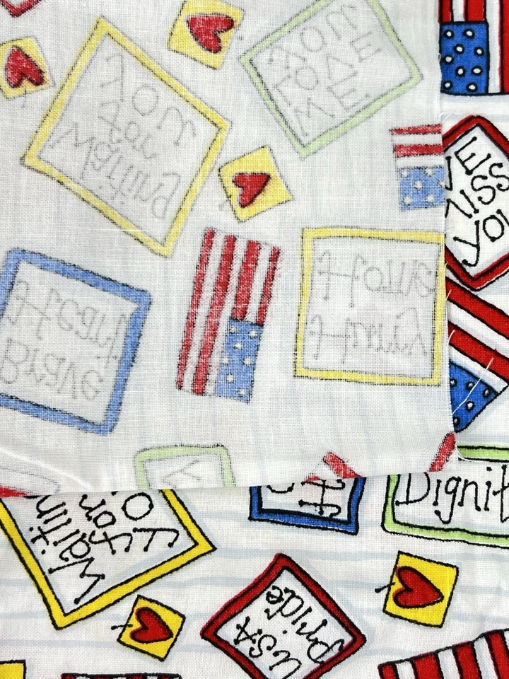 军旗尊严荣誉棉织物1码44英寸宽无品牌彩色 — 第 4/4 张图片