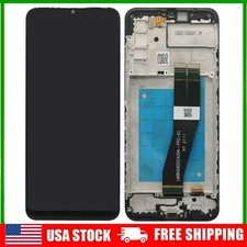 For Samsung Galaxy A02S SM-A025U A025A A025T LCD Touch Screen Digitizer w/Frame
