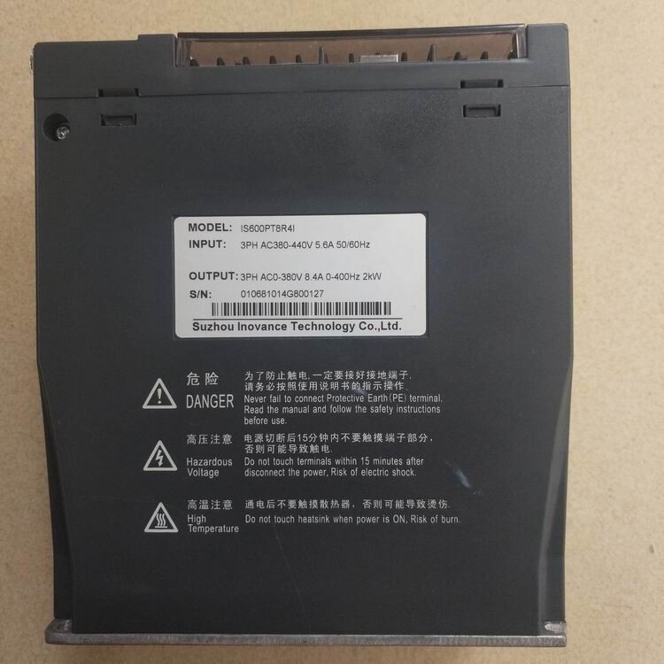 1pc Used INOVANCE IS600PT8R4I Server Driver Tested Good OK #ju