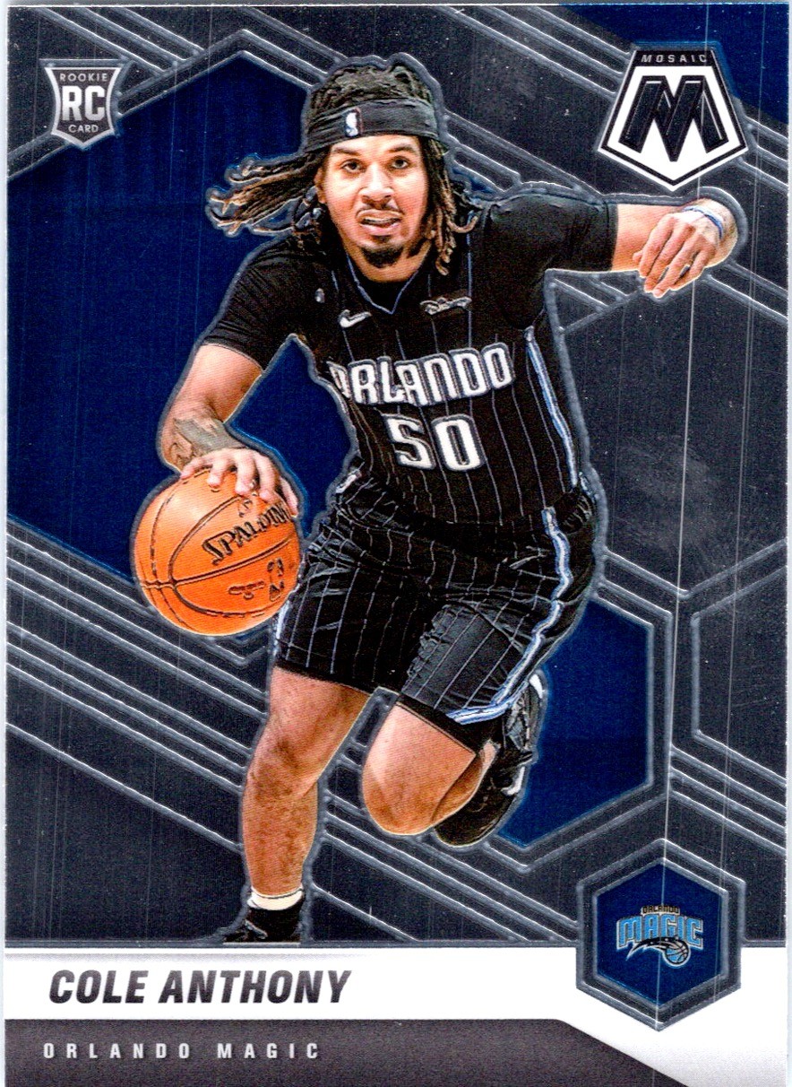 2020-21 Panini Mosaic #207 Cole Anthony