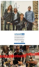 CAGE THE ELEPHANT SIGNED 8x10 PHOTO D MATT SHULTZ +3 w/EXACT PROOF AUTOGRAPH COA