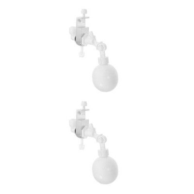 2 Sets Aquarium-steuerventil Aquarium-wasserventil Wassertrog-Schwimmerventil