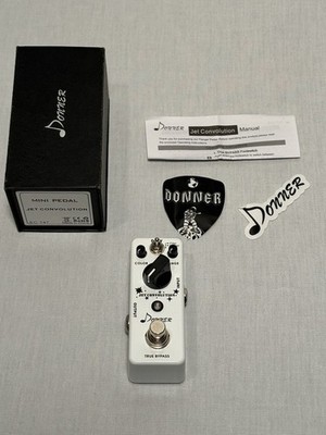 Donner Jet Convolution Flanger  Effect Pedal