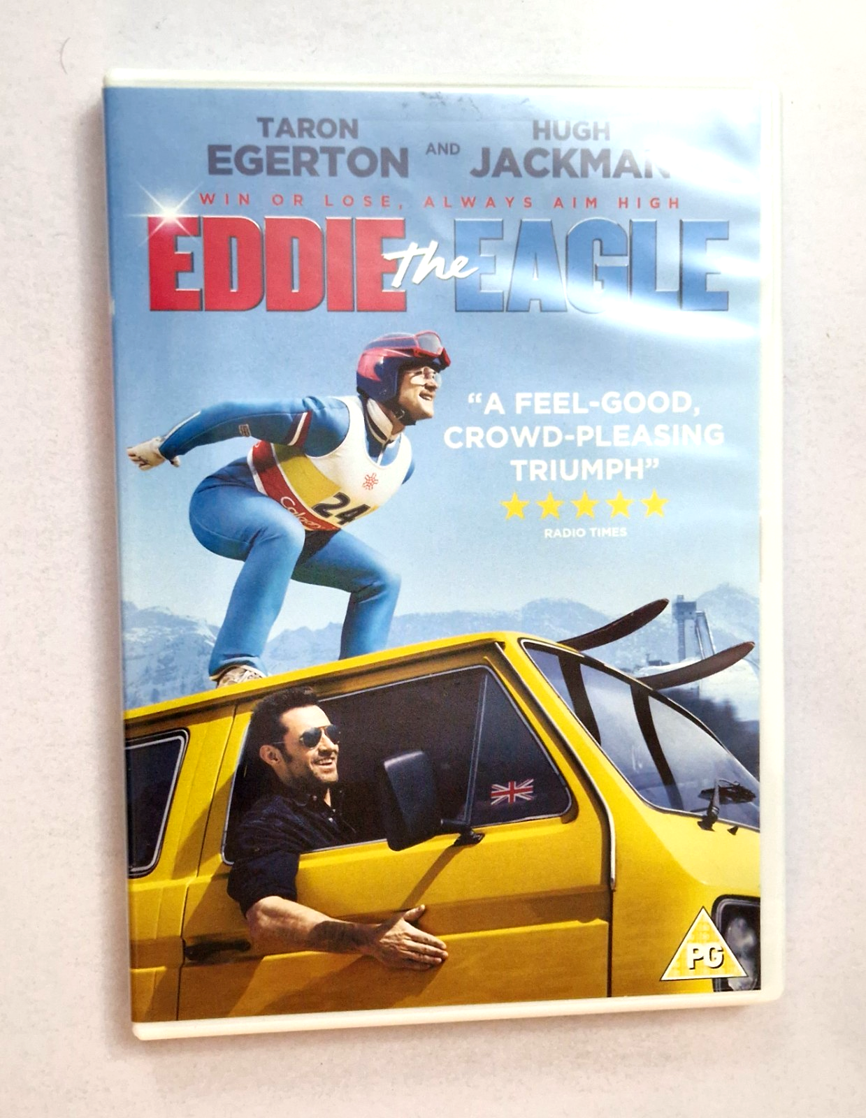 Eddie the Eagle DVD Starring Taron Egerton