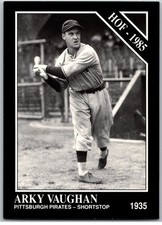 #38 Arky Vaughan HOF 1991 TSN Conlon Collection Pittsburgh Pirates