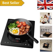 Energy-Efficient Induction Cooktop - 8 Power Levels, Scratch-Resistant Surface