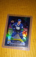 2020-21 Upper Deck Allure - Elias Pettersson #47 Black Rainbow