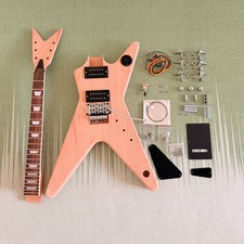 DIY Dean Electric Guitar Kit Mahogany body CR part Tremolo System CR part 22Fret
