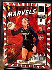 2025 Panini Donruss WNBA Net Marvels Sophie Cunningham #11 Press Proof Gold Foil