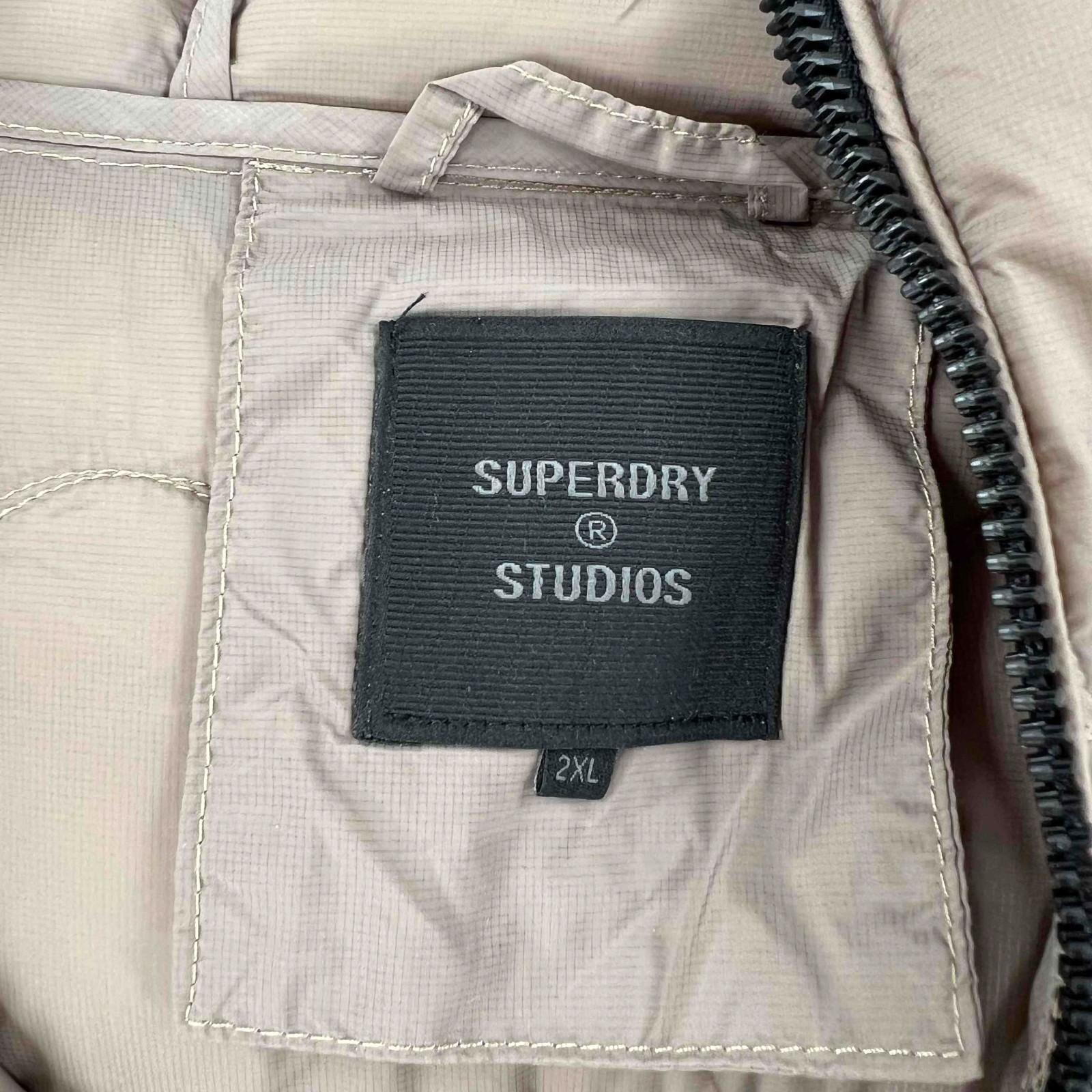 Superdry Studios Ultimate Core Down Jacket Brown … - image 6