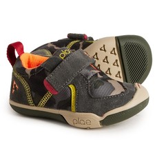 Plae Little Boys / Toddler Ty Sneakers - Leather - Raven / Camo New in Box