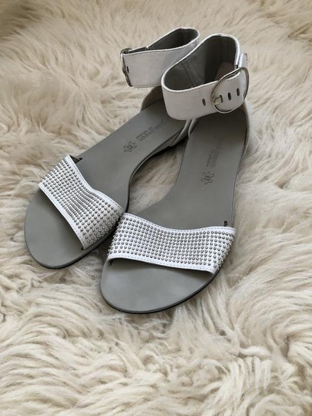 Women Paul Green Heels White Leather 39