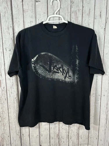 Jackyl FUBAR Band T-Shirt XL Boxy Black Rock Metal Concert Graphic Tee Vtg Y2K
