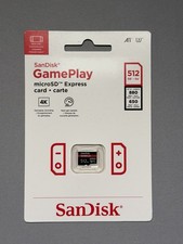 NEW Sandisk 512GB MicroSD Express Card for Nintendo Switch 2