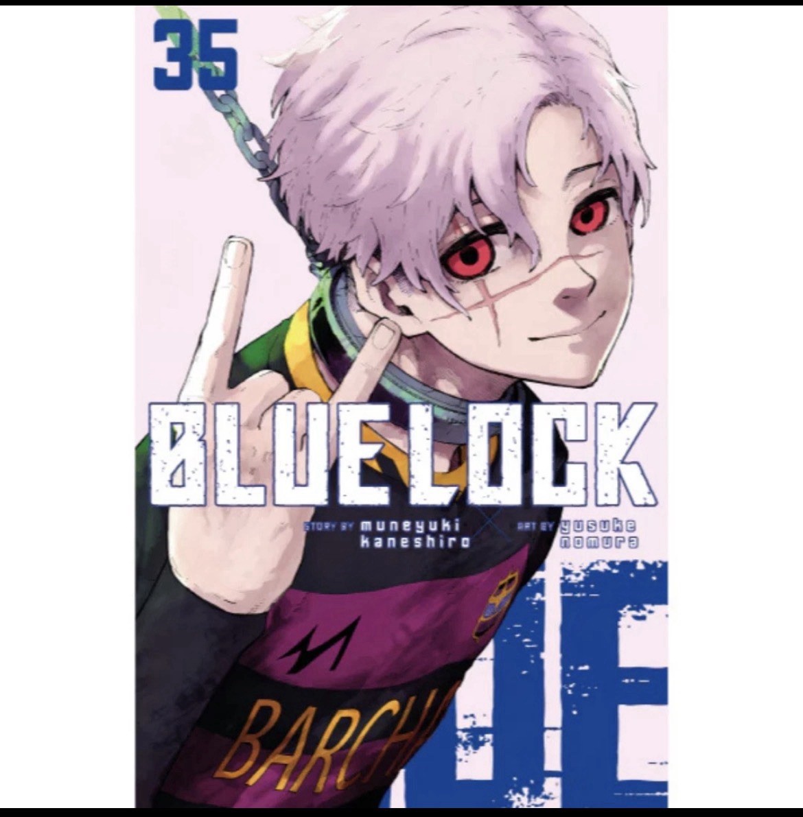 Blue Lock Manga Volume 35 English By Yusuke Nomura Sealed