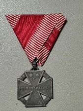 🇦🇹 WWI Austro-Hungarian Karl Troop Cross Medal 1916–1918 Original