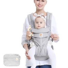 Egobaby Omni 360 Baby Carrier Cotton Breathable Ergonomic Waist Belt