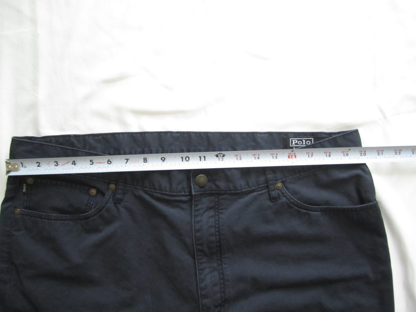 Men Polo Ralph Lauren Slim Fit Cotton Pants Sz 40/32 (MP372) thumbnail 5