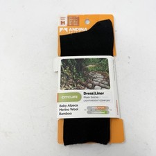 Alpaca and Merino Wool Bamboo Dress Liner Socks unisex Sz M Andina Outdoors