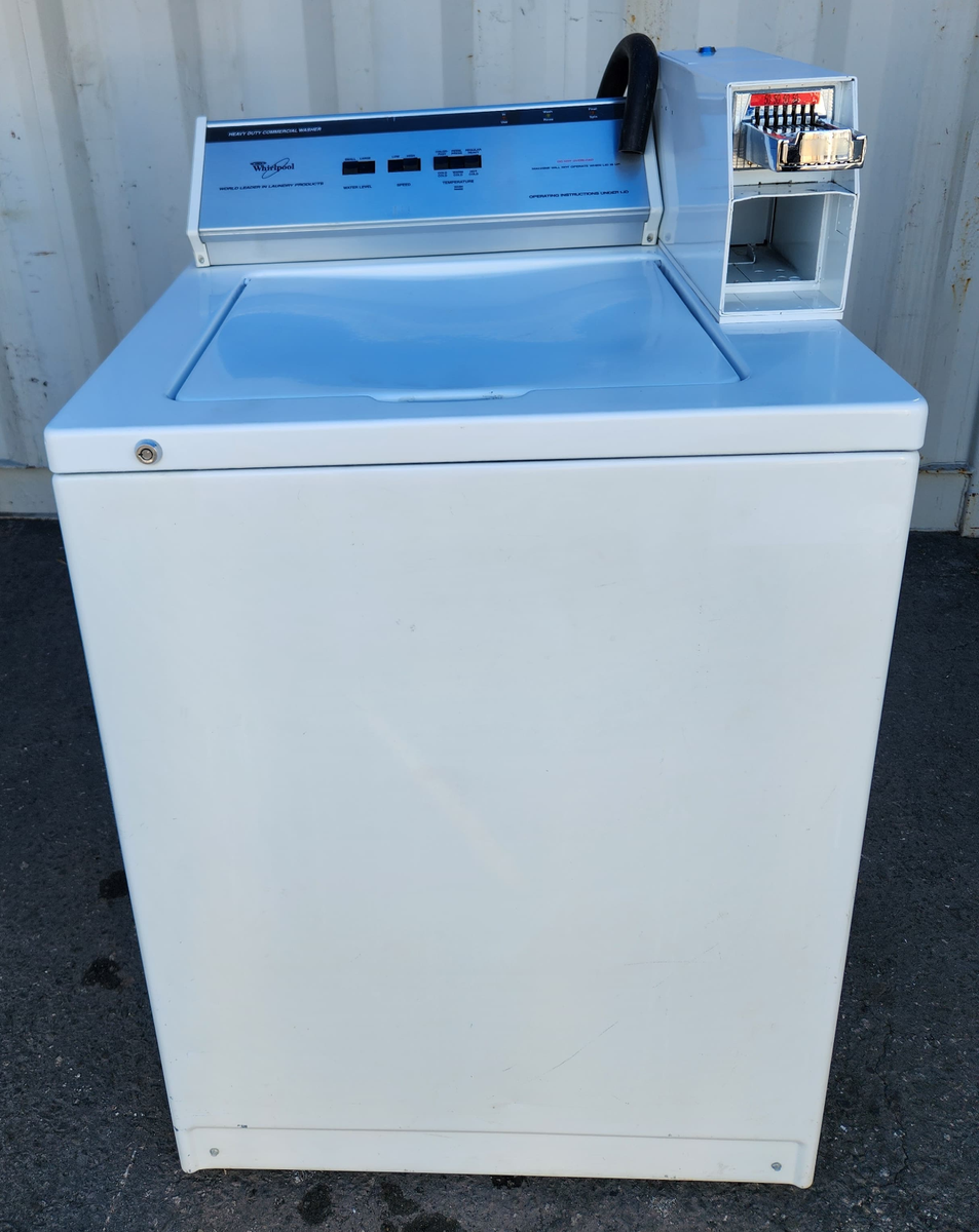 WHIRLPOOL COMMERCIAL TOP LOAD WASHER MODEL CAM2762TQ3 SERIAL NO