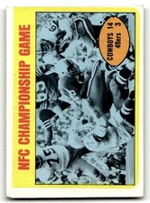 1972 Topps #138 1971 NFC Championship Game