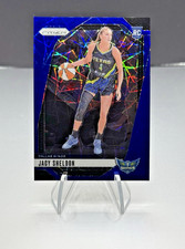 2024 Panini Prizm WNBA - Jacy Sheldon #4 Blue Velocity Prizm (RC) Rookie
