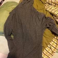 Attention Dark Grey Turtleneck Long Sleeve Women's