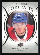 2018-19 Upper Deck UD Portraits #P72 Noah Juulsen