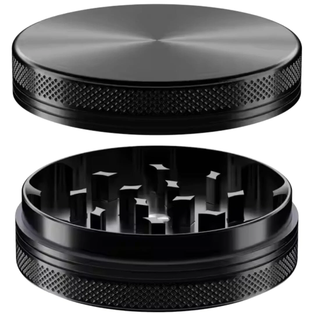 Herb Grinders. 2 Layer Grinder. 4 inch aluminum alloy metal. Top and Bottom O...
Opens in a new wind