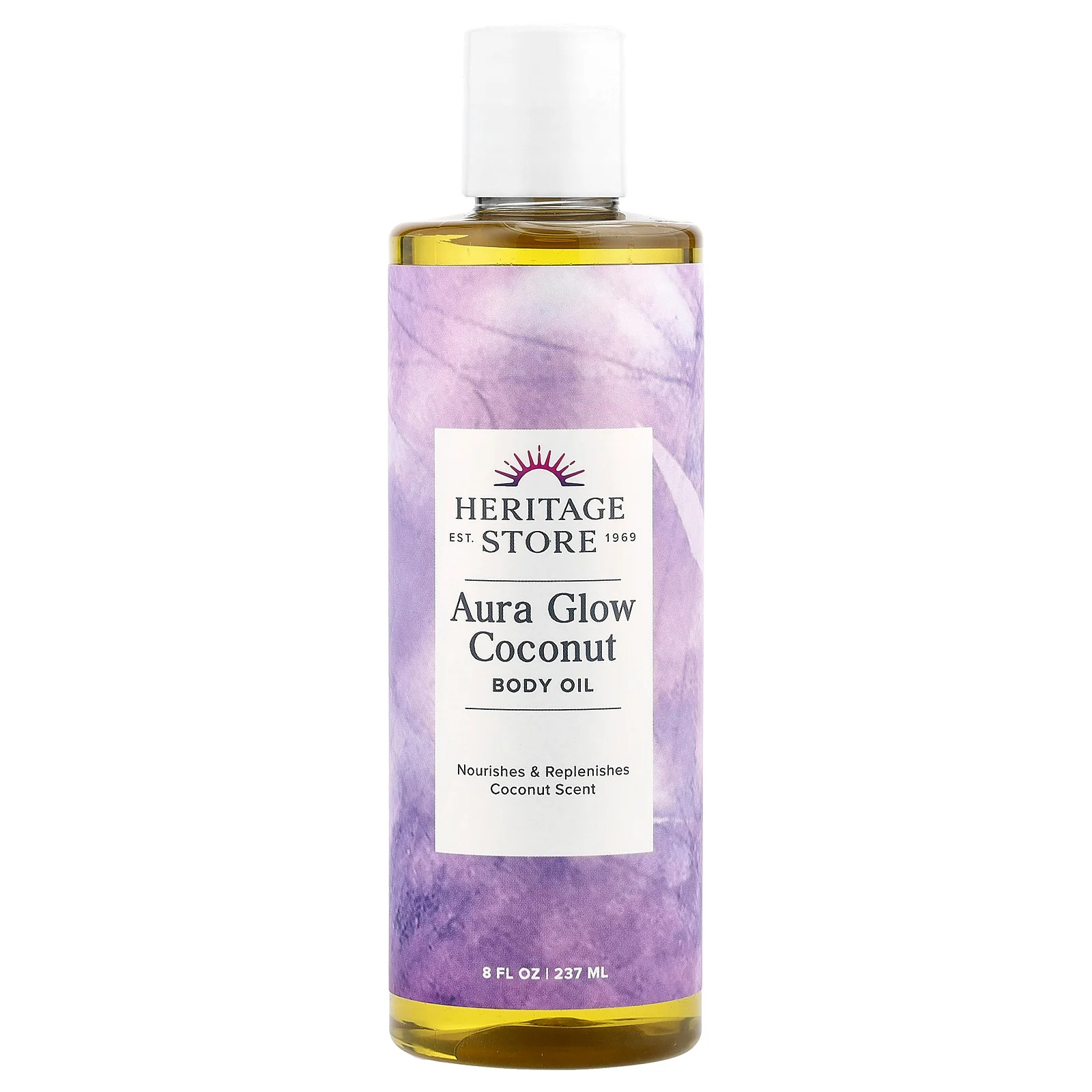 Heritage Store Aura Glow Кокосовый мускус 8 жидких унций 240 мл - Не содержит вредных веществ экологичен 2390₽