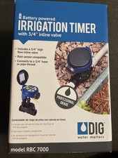 Dig RBC 7000 Battery Powered Irrigation Timer...