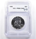 1962 Franklin Half Dollar PR66 CAM ICG *2858