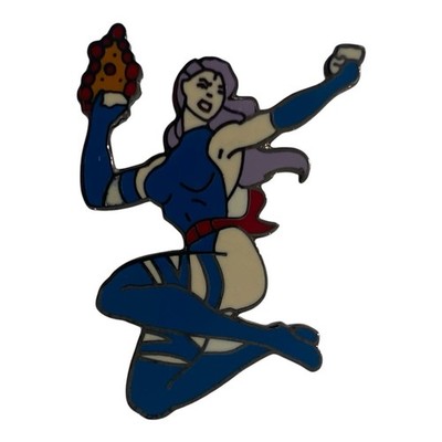 VINTAGE MARVEL COMICS PLANET STUDIOS X-MEN PSYLOCKE PIN BADGE 1994 #346